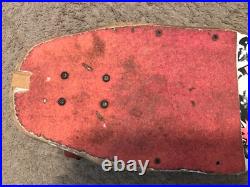 Vintage 1986 Vision Psycho Stick Skateboard Deck Rare OG Tracker Trucks Bones