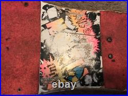 Vintage 1986 Vision Psycho Stick Skateboard Deck Rare OG Tracker Trucks Bones