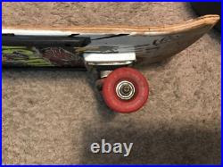Vintage 1986 Vision Psycho Stick Skateboard Deck Rare OG Tracker Trucks Bones