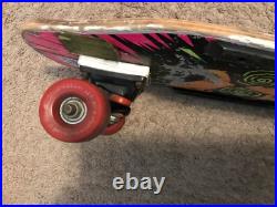 Vintage 1986 Vision Psycho Stick Skateboard Deck Rare OG Tracker Trucks Bones