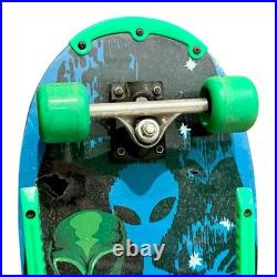 Vintage 1987 Alien UFO Cruiser Skateboard Complete Old School 80s Rare Graphic