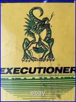 Vintage 1987 Nash Executioner Skateboard 80s Skate Deck Wall Decor