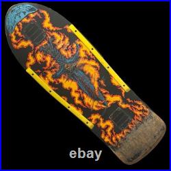 Vintage 1987 Powell Peralta Tommy Guerrero Flaming Dagger Skateboard Deck OG