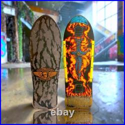 Vintage 1987 Powell Peralta Tommy Guerrero Flaming Dagger Skateboard Deck OG