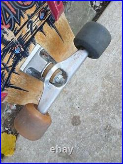 Vintage 1987 Schmitt Stix John Lucero X2 Skateboard Independent Trucks Alva G&S