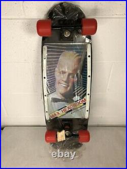 Vintage 1987 Valterra Skateboard 29.5 Max Headroom 80s 1980s NOS New RARE