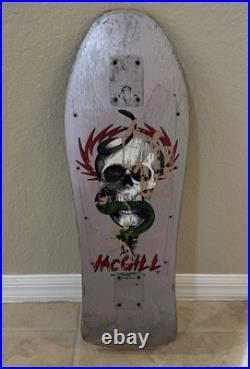 Vintage 1988 Powell Peralta Mike McGill Mini 7 Ply Spoonose Original Gray/Purple Vintage 1988 Powell Peralta Mike McGill Mini 7 Ply Spoonose Original Gray/Purple