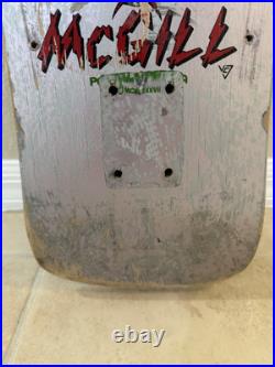 Vintage 1988 Powell Peralta Mike McGill Mini 7 Ply Spoonose Original Gray/Purple Vintage 1988 Powell Peralta Mike McGill Mini 7 Ply Spoonose Original Gray/Purple