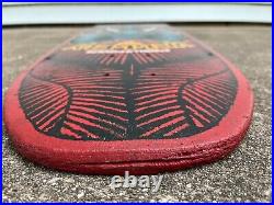Vintage 1988 Powell Peralta Mike Vallely Elephant Skateboard Deck Red