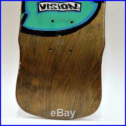 Vintage 1988 Vision Mark Gonzales Fat Face Skateboard Deck