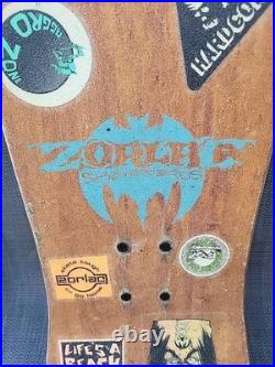 Vintage 1988 Zorlac Donny Myhre Skateboard Deck Venture Trucks G&S Odi Metallica