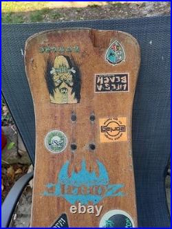 Vintage 1988 Zorlac Donny Myhre Skateboard Deck Venture Trucks G&S Odi Metallica