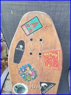 Vintage 1988 Zorlac Donny Myhre Skateboard Deck Venture Trucks G&S Odi Metallica