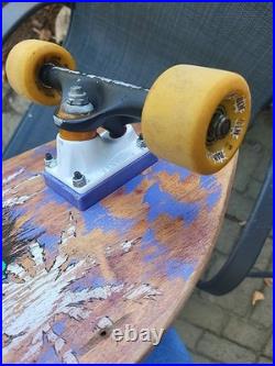 Vintage 1988 Zorlac Donny Myhre Skateboard Deck Venture Trucks G&S Odi Metallica