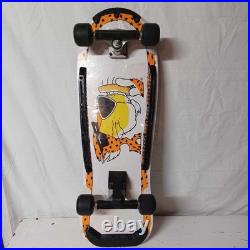 Vintage 1989 Chester Cheetah Skateboard 30 Vintage 1989 Chester Cheetah Skateboard 30