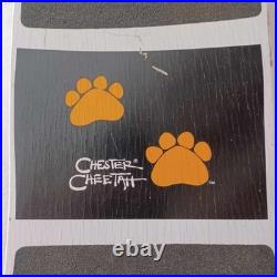 Vintage 1989 Chester Cheetah Skateboard 30