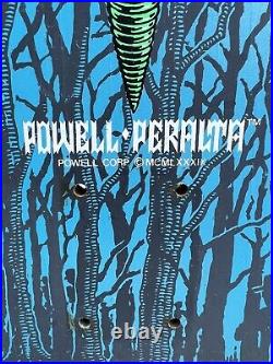 Vintage 1989 Powell Peralta Tony Hawk Blue Claw 7ply skateboard -Not A Reissue