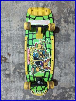 Vintage 1989 Teenage Mutant Ninja Turtles Mirage Studios skateboard