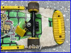 Vintage 1989 Teenage Mutant Ninja Turtles TMNT 30 Skateboard Dynacraft Mirage
