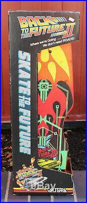 Vintage 1989 Valterra Complete Skateboard Back To The Future II with Original Box