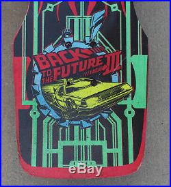 Vintage 1989 Valterra Complete Skateboard Back To The Future II with Original Box