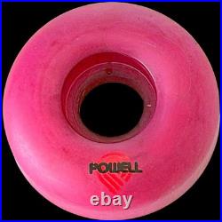 Vintage 1990 POWELL RADIALS 50MM 97a Skateboard Wheels Bearing Cover's