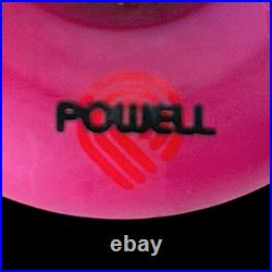 Vintage 1990 POWELL RADIALS 50MM 97a Skateboard Wheels Bearing Cover's