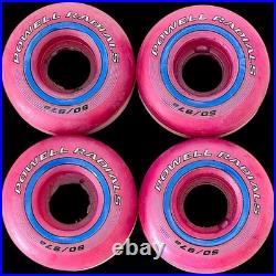Vintage 1990 POWELL RADIALS 50MM 97a Skateboard Wheels Bearing Cover's