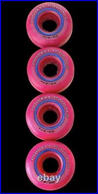 Vintage 1990 POWELL RADIALS 50MM 97a Skateboard Wheels Bearing Cover's