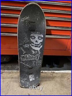 Vintage 1991 Skateboard H-street Colby Carter