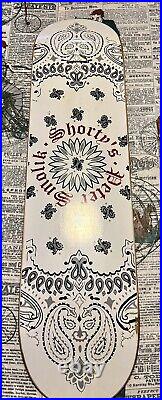 Vintage 2001 Shorty's Bandana Deck plus poster And Stickers