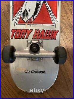 Vintage 2001 Tony Hawk Birdhouse Silver 29 Skateboard Deck Pterodactyl