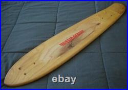 Vintage 36 SIMS Pure Juice Longboard Skateboard Deck