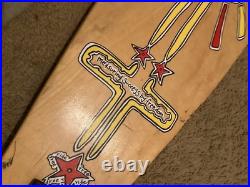 Vintage 41 KEITH HARING FREERIDE LONG BOARD SKATEBOARD 90s All Original