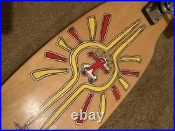 Vintage 41 KEITH HARING FREERIDE LONG BOARD SKATEBOARD 90s All Original