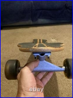 Vintage 41 KEITH HARING FREERIDE LONG BOARD SKATEBOARD 90s All Original
