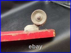 Vintage 60's Rinky-Dink Surf Board with Steel Wheels Skateboard