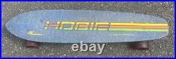 Vintage 70's Hobie Competition Skateboard, Blue Fiberglass Benett Trucks surfing