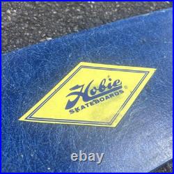 Vintage 70's Hobie Competition Skateboard, Blue Fiberglass Benett Trucks surfing