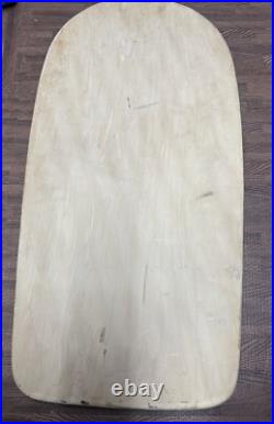 Vintage 70's Never Flex Easy Wider Skateboard 8 Wheeler Skateboard Undrilled