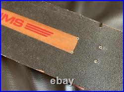 Vintage 70's Sims Lonnie Toft Model Skateboard Deck Original