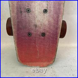 Vintage 70's Sport Fun Fiberglass Skateboard Complete Used