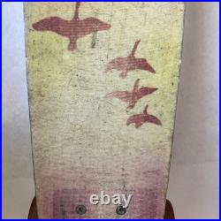 Vintage 70's Sport Fun Fiberglass Skateboard Complete Used