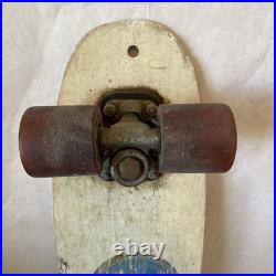 Vintage 70's Sport Fun Fiberglass Skateboard Complete Used