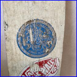 Vintage 70's Sport Fun Fiberglass Skateboard Complete Used