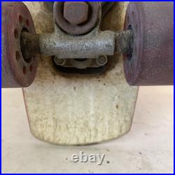 Vintage 70's Sport Fun Fiberglass Skateboard Complete Used