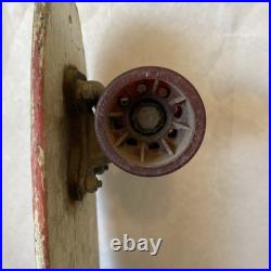 Vintage 70's Sport Fun Fiberglass Skateboard Complete Used