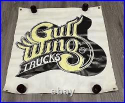Vintage 70s/80s GULLWING H. P. G. IV Skateboard Trucks Banner