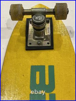 Vintage 70s BAHNE 27 Skateboard Complete Cadillac Wheels