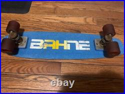 Vintage 70s BAHNE Fiberglass Complete Original Skateboard Cadillac DK51 Wheels